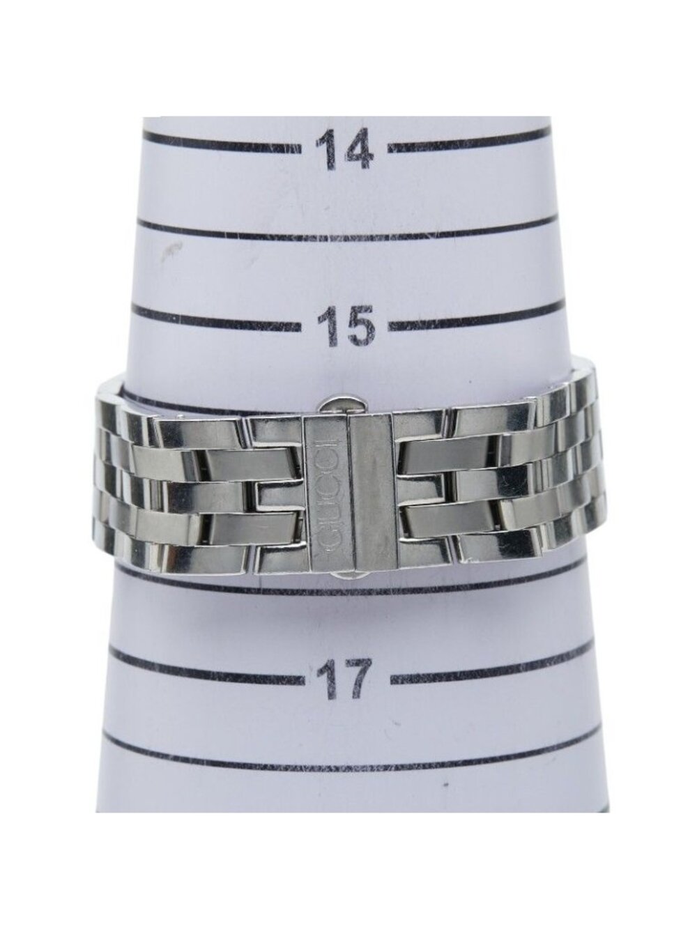 Gucci Roman Index Watch Black Silver Stainless Steel - Picture 7 of 7